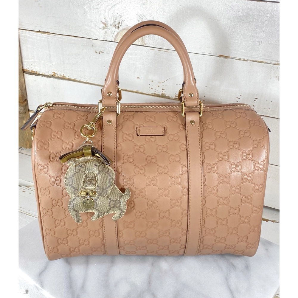 |SOLD| Gucci Guccissima Medium Boston Bag - Picture 1 of 12